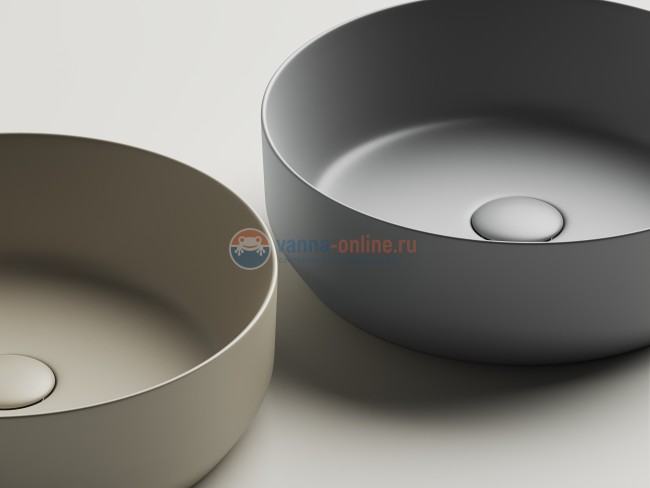 Раковина Ceramica Nova Element CN6022MC, 39x39x12 см, накладная, цвет капучино матовый