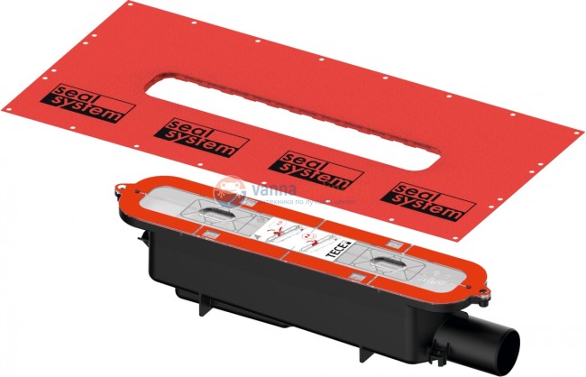 Профиль для душа TECE Drainprofile 670800 80 см, нержавеющая сталь сатин Профиль для душа TECE Drainprofile 670800 80 см, нержавеющая сталь сатин