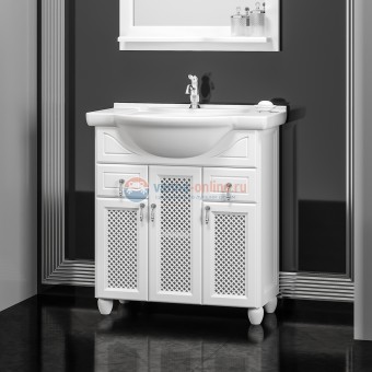 Тумба под раковину Opadiris ТИБЕТ 75, белый матовый Тумба под раковину Opadiris ТИБЕТ 75, белый матовый