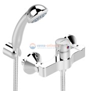 Смеситель Vidima Логик (Logik) BA278AA для душа с душевым гарнитуром, хром