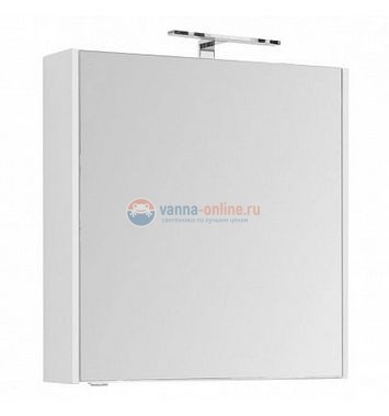 Зеркало-шкаф Aquanet Остин 00203923 75 см, цвет белый