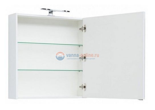 Зеркало-шкаф Aquanet Остин 00203923 75 см, цвет белый