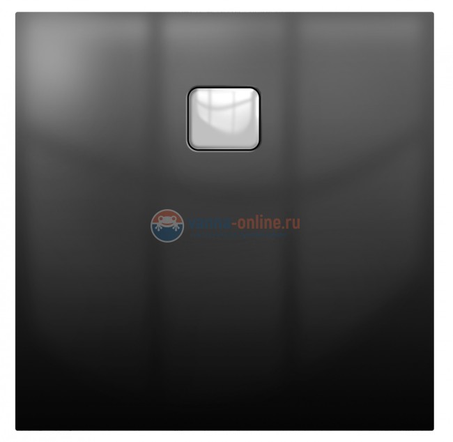 Душевой поддон Riho Basel 412 90 x 90 см DC221600000000S акриловый, квадратный, цвет черный глянцевый