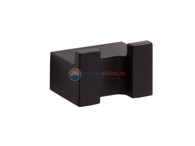 Крючок двойной Bemeta Nero 135006230 3.7 x 3 x 2.6 см, черный Крючок двойной Bemeta Nero 135006230 3.7 x 3 x 2.6 см, черный