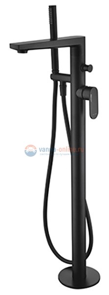 Смеситель WasserKRAFT Elbe 7421 для ванны, напольный Смеситель WasserKRAFT Elbe 7421 для ванны, напольный