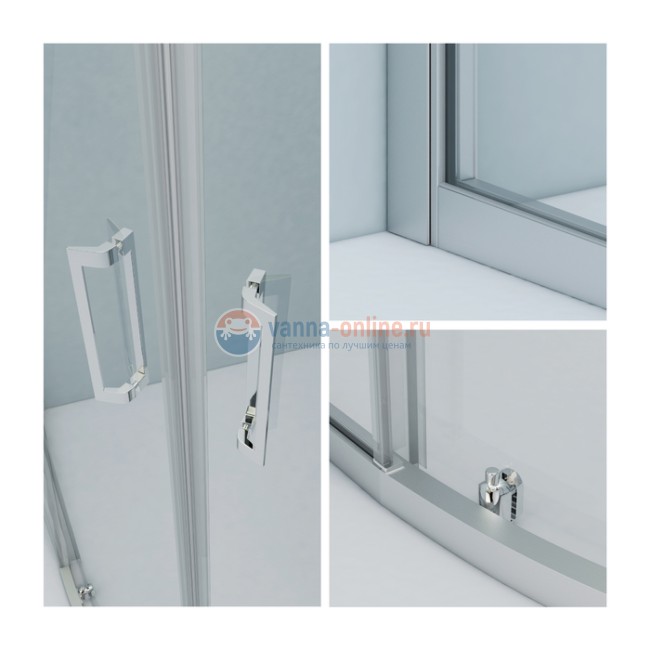 Душевое ограждение Iddis Zodiac ZOD6CR9i23 90 x 90 x 195 см стекло прозрачное, хром Душевое ограждение Iddis Zodiac ZOD6CR9i23 90 x 90 x 195 см стекло прозрачное, хром