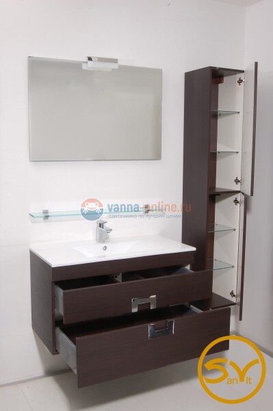 Тумба с раковиной Sanvit Квадро NEW 75 kkvadn075