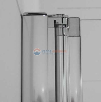 Душевая дверь Cezares ELENA-B-13-100+60/30-Cr-L(-R), профиль-хром