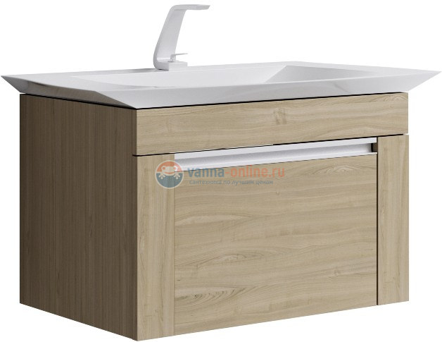Тумба под раковину Aqwella Simphony 900 Sim.01.07/1/DS, дуб сонома