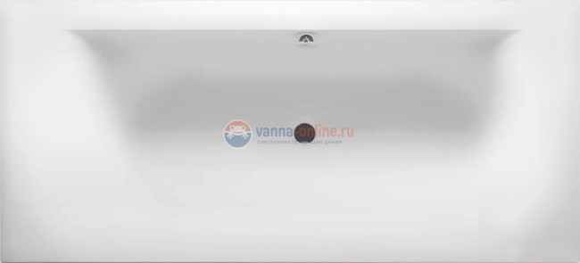 Ванна акриловая Riho Linares Velvet 190x90 см, цвет белый матовый