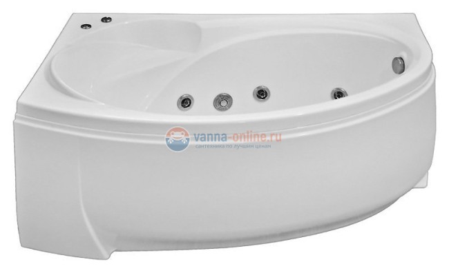 Ванна гидромассажная Bas Флорида (Florida) L/R 160 х 88 см