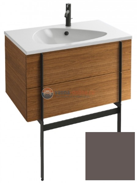 Тумба под раковину Jacob Delafon Nouvelle Vague 80 EB3030-S32, цвет - светло-коричневый сатин