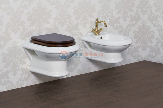 Биде Cezares King Palace CZR-618-TH, подвесное Биде Cezares King Palace CZR-618-TH, подвесное