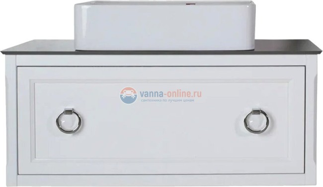 Тумба с раковиной ASB-Woodline Рома 100С, подвесная