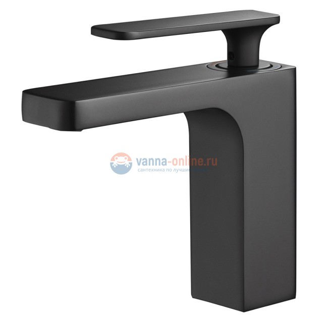 Смеситель Timo Torne 4361-03F для раковины, черный Смеситель Timo Torne 4361-03F для раковины, черный