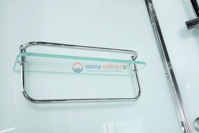 Душевая кабина BelBagno Uno-CAB-R-2-90-P-CR, 90 х 90 см