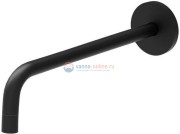 Излив Paffoni Light ZBOC045NO с латунной накладкой, цвет черный