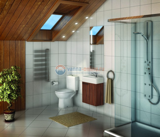 Тумба под раковину Акватон ЭКЛИПС, 1A172701EK560