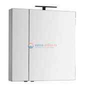 Зеркало-шкаф Aquanet Эвора 80 00183995, цвет капучино