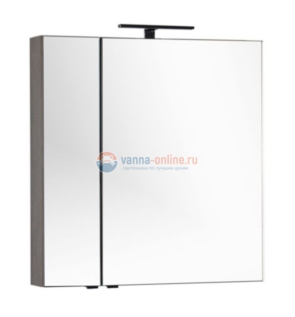 Зеркало-шкаф Aquanet Эвора 80 00183995, цвет капучино