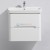 Тумба под раковину BelBagno Luxury-500-2C-SO-BL 50 см подвесная, цвет белый глянцевый лак (bianco laccato lucido)  (Luxury-500-2C-SO-BL)
