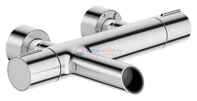 Термостатический смеситель для ванны и душа Jacob Delafon Toobi E8992-CP Термостатический смеситель для ванны и душа Jacob Delafon Toobi E8992-CP