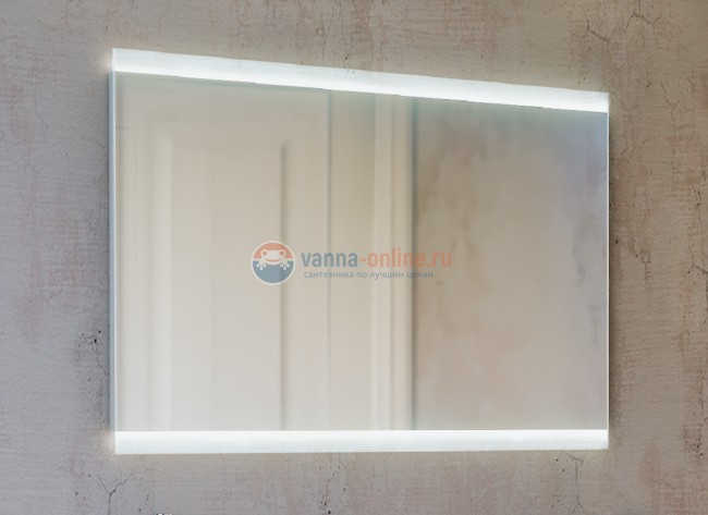 Зеркало Raval Hotte Hot.02.100/W, 100 см, со светодиодной подсветкой Зеркало Raval Hotte Hot.02.100/W, 100 см, со светодиодной подсветкой