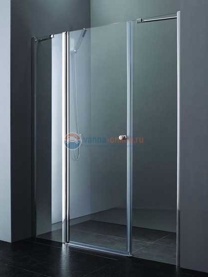 Душевая дверь Cezares ELENA-B-13-100+60/40-Cr-L(-R), профиль-хром