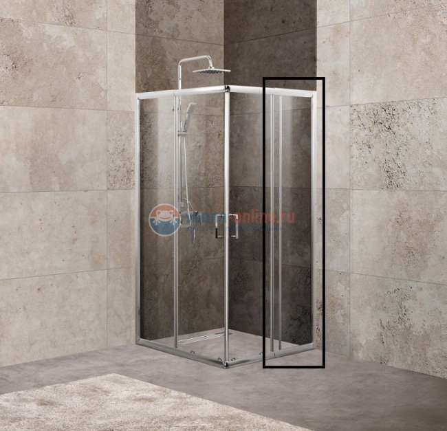 Универсальная боковая панель BelBagno Unique UNIQUE-80-FIX-C-Cr, 80 х 190 см, стекло прозрачное, цвет профиля хром Универсальная боковая панель BelBagno Unique UNIQUE-80-FIX-C-Cr, 80 х 190 см, стекло прозрачное, цвет профиля хром