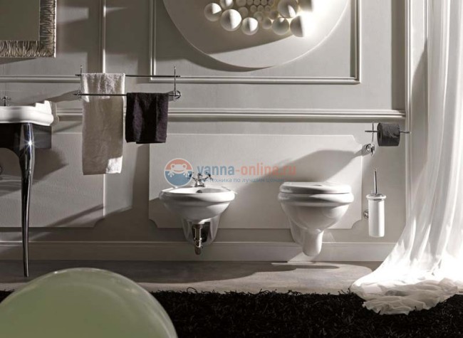 Подвесной унитаз Kerasan Retro 1015