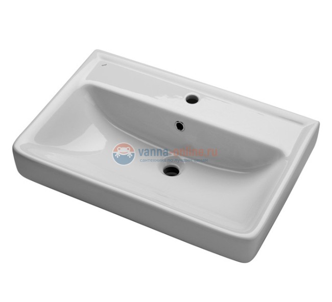 Тумба с раковиной Iddis Custo CUS70W0i95K 70 см напольная, белая