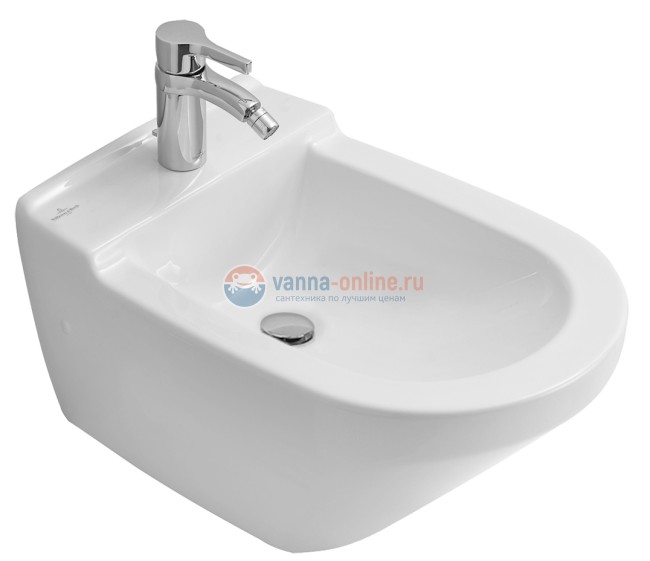 Биде Villeroy&Boch Lifetime 5475 00R1, подвесное Биде Villeroy&Boch Lifetime 5475 00R1, подвесное