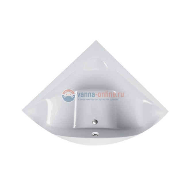 Ванна акриловая Vayer Boomerang 150.150.046.1-3.0.0.0, 150 х 150 см