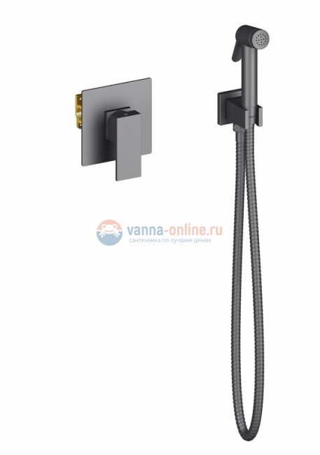 Гигиенический душ Timo Selene 2089/03SM со смесителем, черный Гигиенический душ Timo Selene 2089/03SM со смесителем, черный