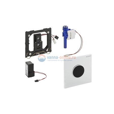 ИК привод смыва Geberit Sigma Type 10 116.025.KH.1 HyTroniс для писсуара, глянцевый хром