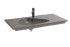 Раковина мебельная Jacob Delafon Nouvelle Vague EXAQ112-Z-MG2, накладная, матовый серый, 101 х 51 см