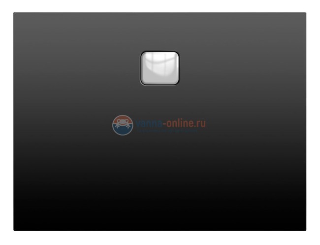 Душевой поддон Riho Basel 414 100 x 90 см DC241700000000S акриловый, прямоугольный, цвет черный матовый