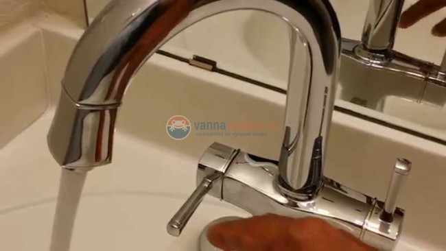 Смеситель Grohe Grandera 21107IG0, хром/золото
