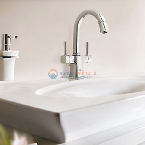 Смеситель Grohe Grandera 21107IG0, хром/золото