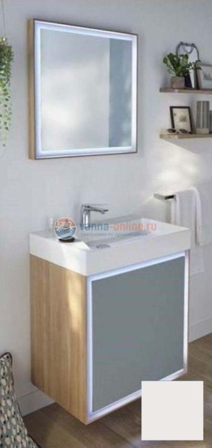 Тумба под раковину Jacob Delafon Rythmik Pure 65 см EB1770-M49, цвет белый матовый