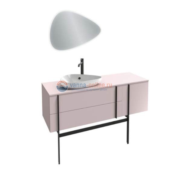 Тумба под раковину Jacob Delafon Nouvelle Vague 145 EB3043RU-G72, глина глянцевый