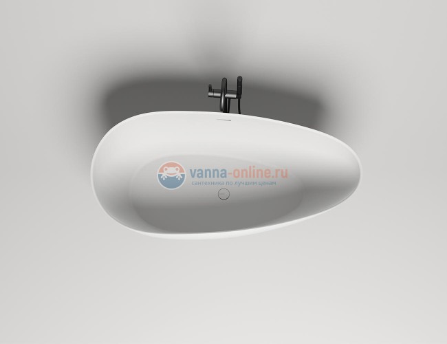 Ванна Salini Paola 160 х 77 х 54 см, из материала Sapirit, глянцевая белая 101611G Ванна Salini Paola 160 х 77 х 54 см, из материала Sapirit, глянцевая белая 101611G