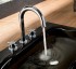Смеситель Kludi Bozz 383930520 для раковины, на 3 отверстия, ручки крестообразные