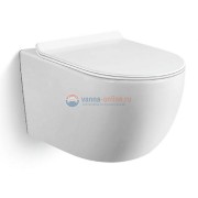 Подвесной унитаз Black&White Universe W-701, безободковый Подвесной унитаз Black&White Universe W-701, безободковый