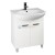 Тумба с раковиной Iddis Harizma HAR60W2i95K 60 см напольная, белая  (HAR60W2i95K)