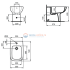 Напольное пристенное биде Ideal Standard i.life A T472001 Напольное пристенное биде Ideal Standard i.life A T472001