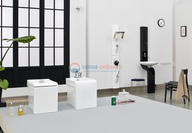 Раковина ArtCeram La Fontana LFL001 01;00, овальная белая Раковина ArtCeram La Fontana LFL001 01;00, овальная белая