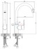 Смеситель для кухни Iddis Cuba CUBSBFJi05, с каналом для фильтрованной воды