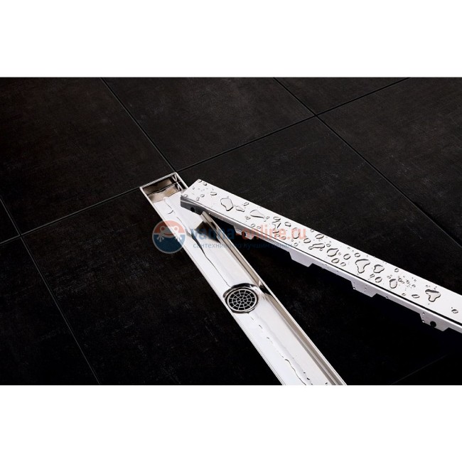 Решетка TECE «Steel II» из нержавеющей стали, 700 мм, глянец