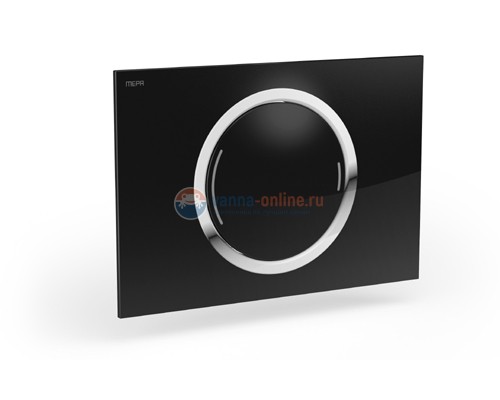 Клавиша Mepa Zero 421855, черное стекло